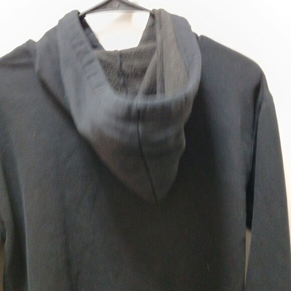 Snoopy Embroidered Licensed Peanuts Women's Hoodie Black Size S Kangaroo Pockets - Picture 10 of 16